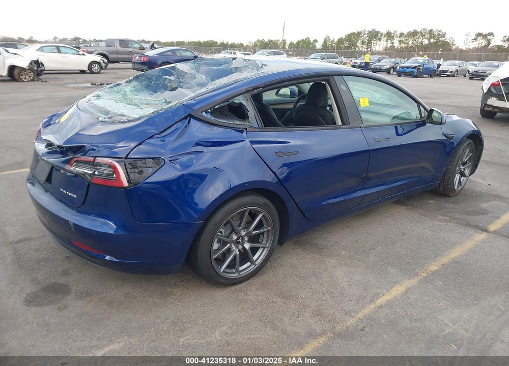 2022 TESLA MODEL 3 VIN: 5YJ3E1EB2NF103962
