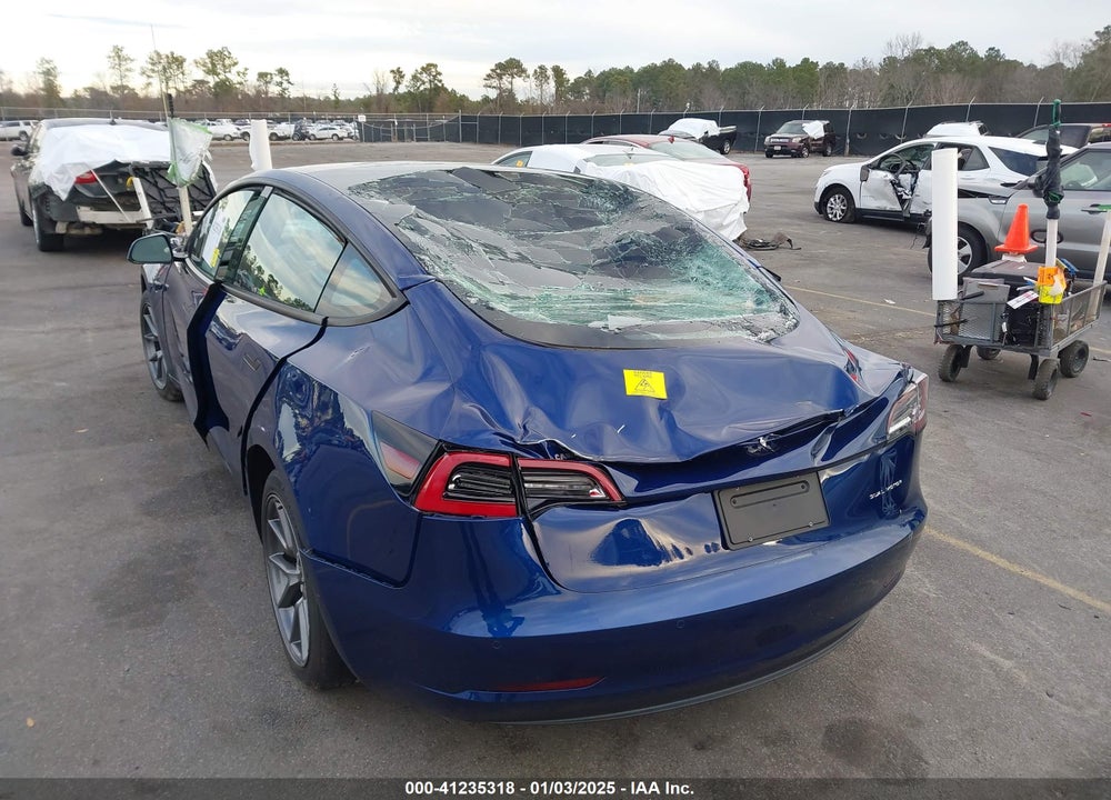 2022 TESLA MODEL 3 VIN: 5YJ3E1EB2NF103962