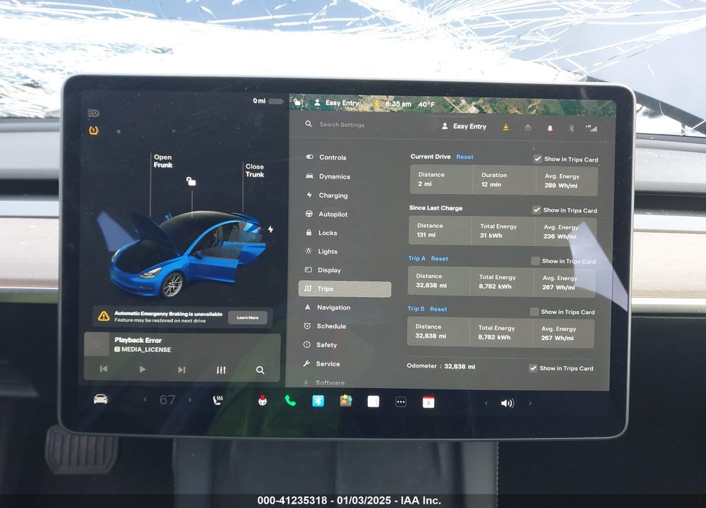 2022 TESLA MODEL 3 VIN: 5YJ3E1EB2NF103962
