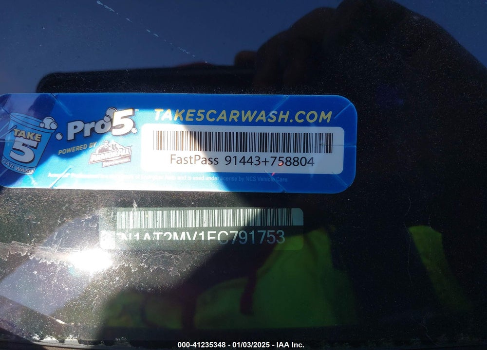 2015 NISSAN ROGUE SL VIN: 5N1AT2MV1FC791753