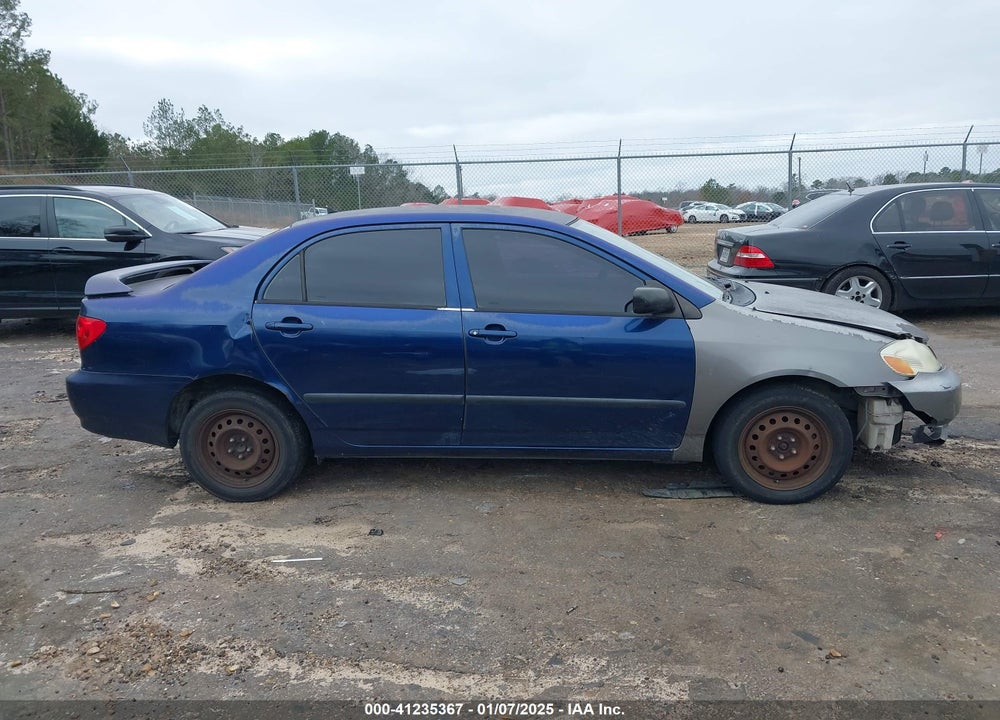 2007 TOYOTA COROLLA VIN: JTDBR32E970121340