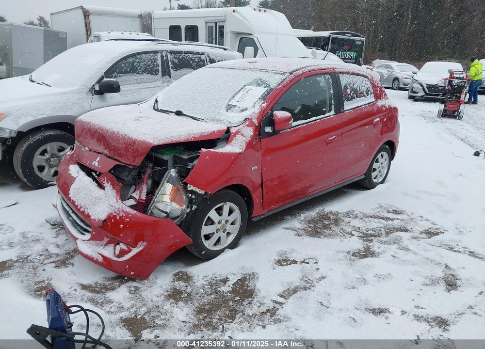 2015 MITSUBISHI MIRAGE VIN: ML32A4HJ3FH053430