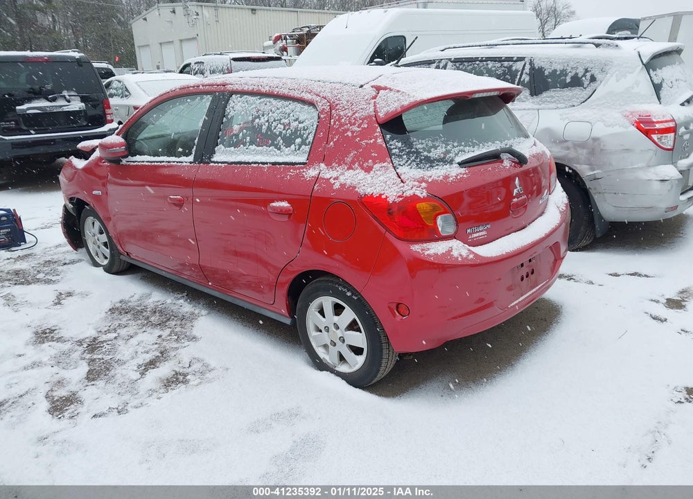 2015 MITSUBISHI MIRAGE VIN: ML32A4HJ3FH053430