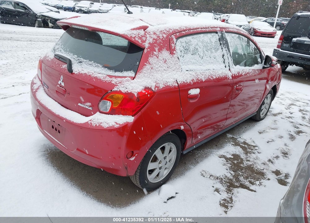 2015 MITSUBISHI MIRAGE VIN: ML32A4HJ3FH053430