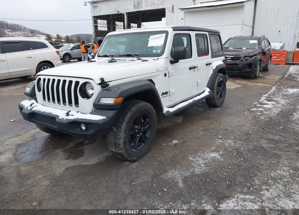 2021 JEEP WRANGLER UNLIMITED SPORT ALTITUDE 4X4 VIN: 1C4HJXDG2MW791599