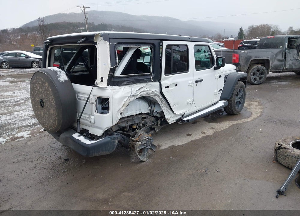 2021 JEEP WRANGLER UNLIMITED SPORT ALTITUDE 4X4 VIN: 1C4HJXDG2MW791599