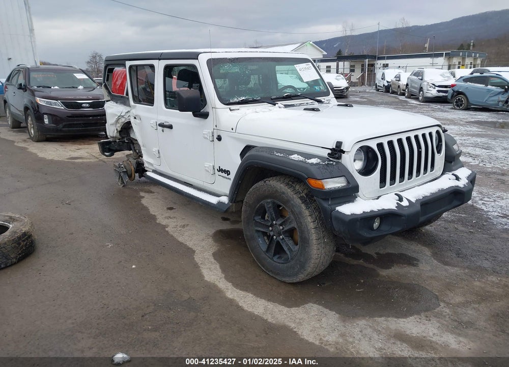 2021 JEEP WRANGLER UNLIMITED SPORT ALTITUDE 4X4 VIN: 1C4HJXDG2MW791599