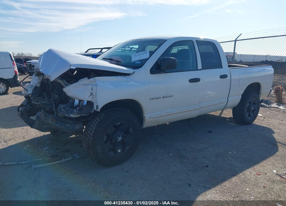 2004 DODGE RAM 1500 SLT/LARAMIE VIN: 1D7HU18D64S689837