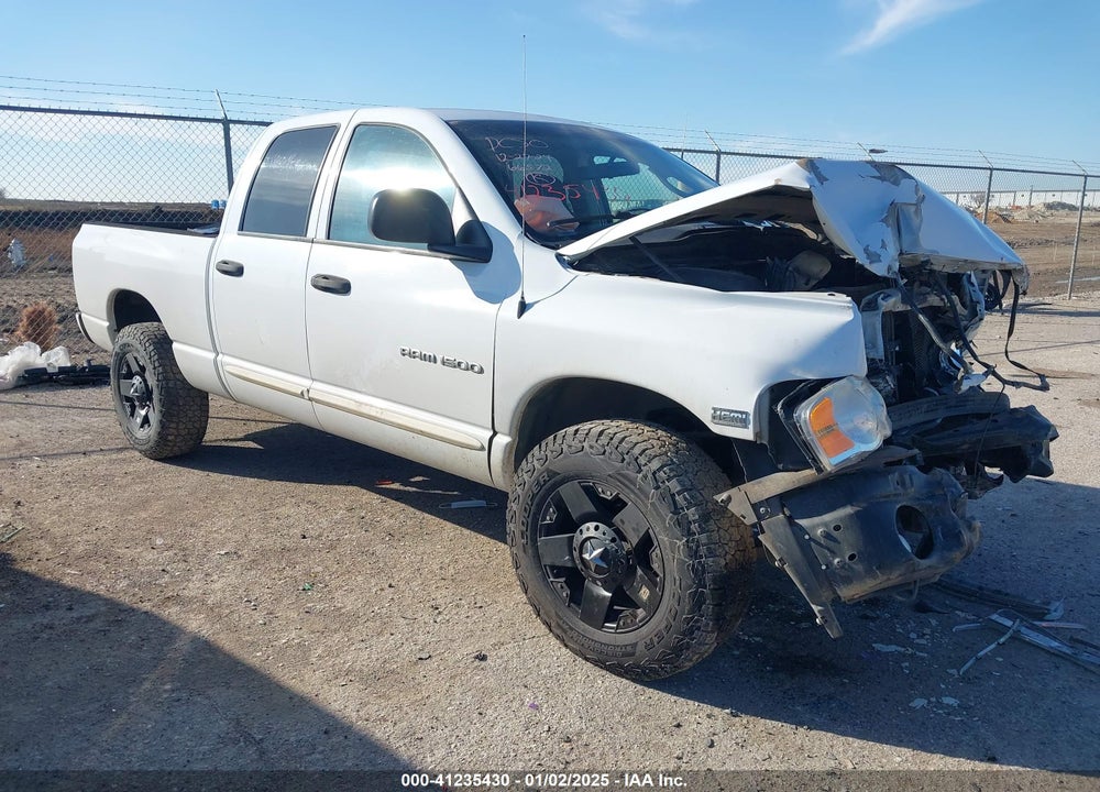 2004 DODGE RAM 1500 SLT/LARAMIE VIN: 1D7HU18D64S689837