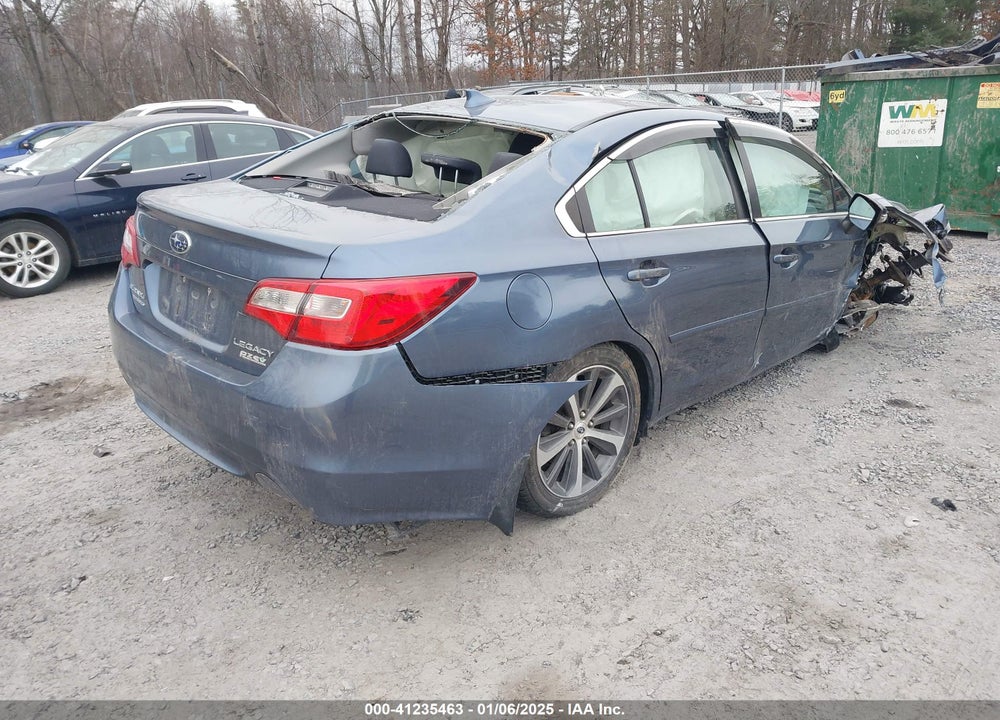 2016 SUBARU LEGACY 2.5I LIMITED VIN: 4S3BNAN68G3026920
