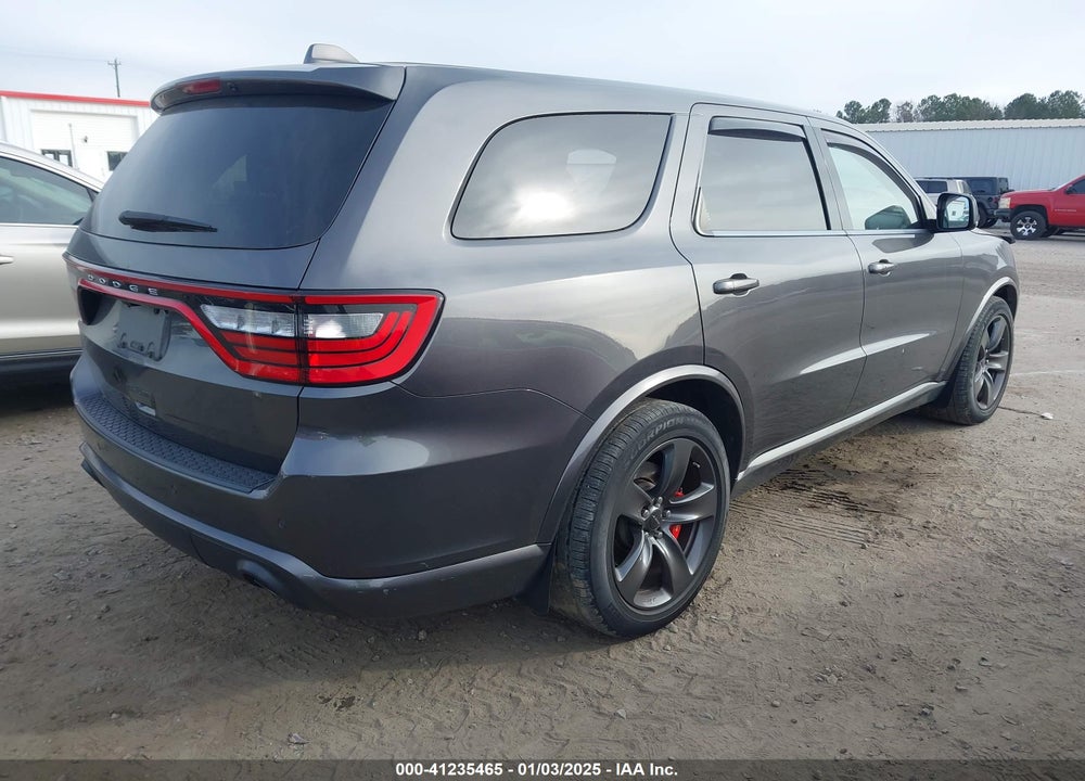 2018 DODGE DURANGO SRT AWD VIN: 1C4SDJGJ2JC456812