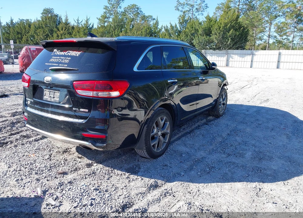 2016 KIA SORENTO 2.0T SXL VIN: 5XYPKDA12GG030869