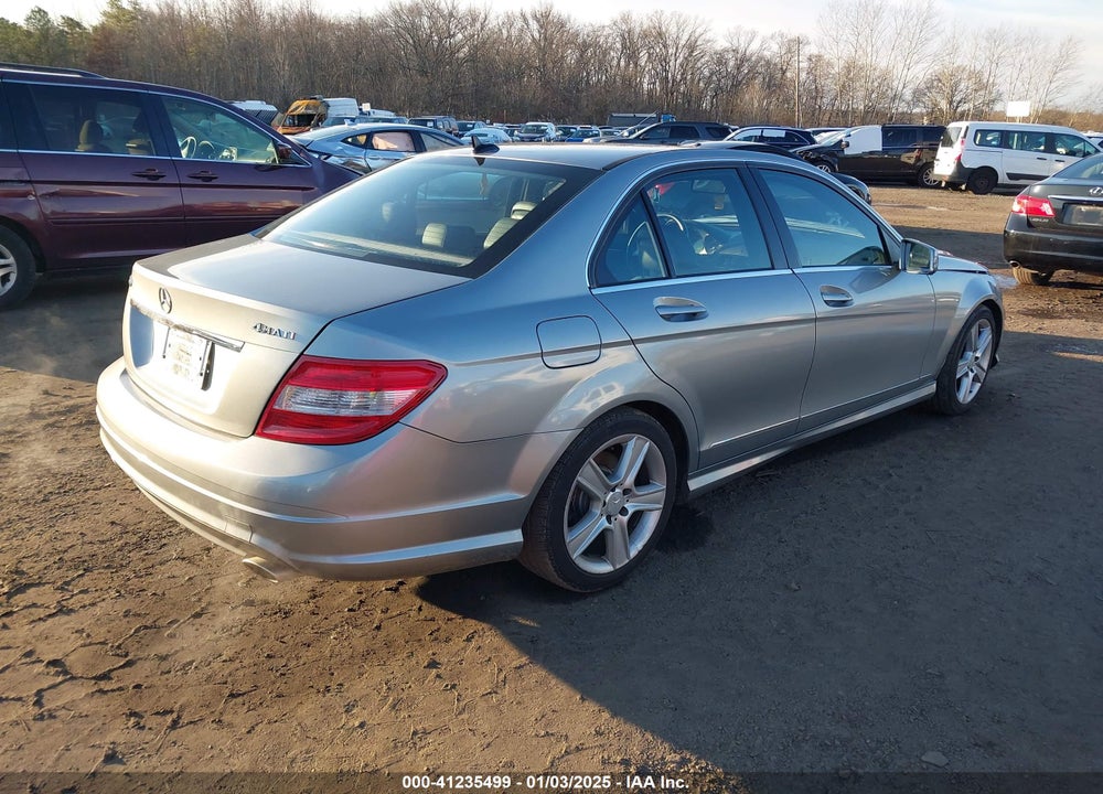 2011 MERCEDES-BENZ C 300 LUXURY 4MATIC/SPORT 4MATIC VIN: WDDGF8BB4BR171641