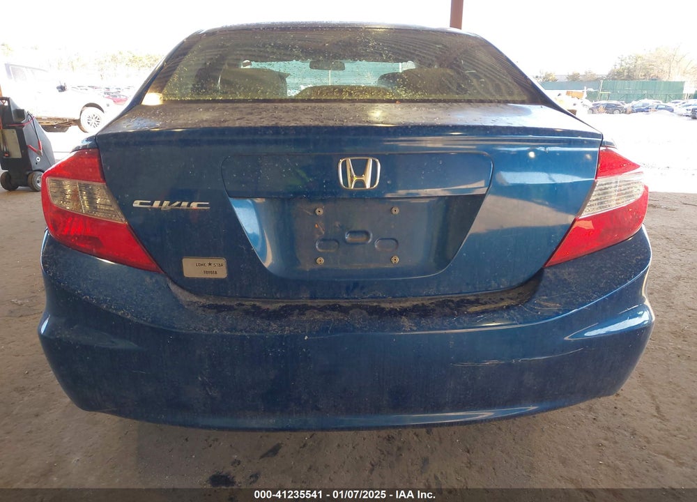 2012 HONDA CIVIC SDN VIN: 2HGFB2F57CH542541