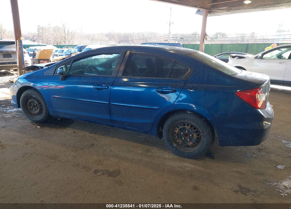 2012 HONDA CIVIC SDN VIN: 2HGFB2F57CH542541