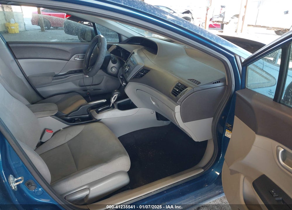 2012 HONDA CIVIC SDN VIN: 2HGFB2F57CH542541