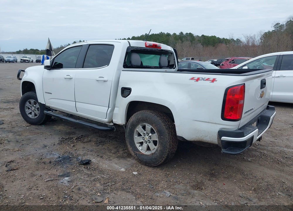 2020 CHEVROLET COLORADO 4WD SHORT BOX WT VIN: 1GCGTBEN6L1226872