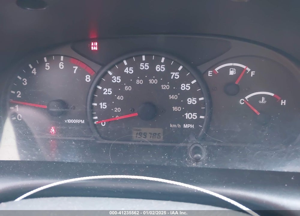 2001 CHEVROLET TRACKER HARD TOP BASE VIN: 2CNBJ13C516904125