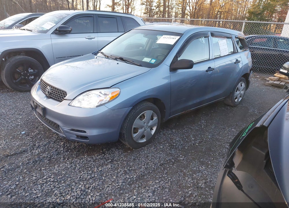 2003 TOYOTA MATRIX STANDARD VIN: 2T1KR32E53C049147