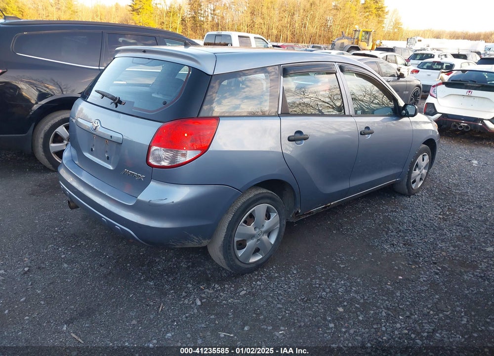 2003 TOYOTA MATRIX STANDARD VIN: 2T1KR32E53C049147