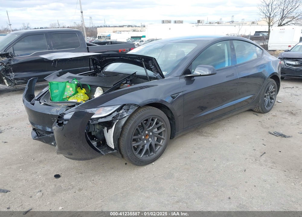 2024 TESLA MODEL 3 LONG RANGE DUAL MOTOR ALL-WHEEL DRIVE/REAR-WHEEL DRIVE VIN: 5YJ3E1EA7RF856514