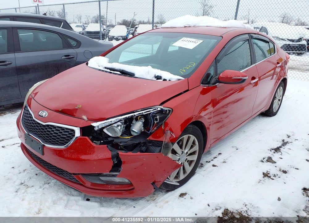 2015 KIA FORTE EX VIN: KNAFX4A85F5420699