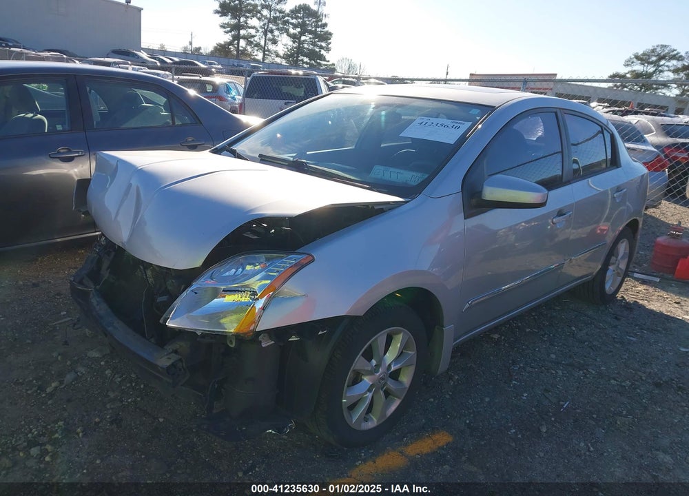 2010 NISSAN SENTRA 2.0SL VIN: 3N1AB6AP6AL729852