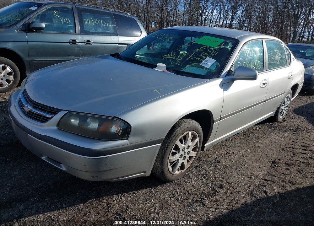 2005 CHEVROLET IMPALA VIN: 2G1WF52E759389398