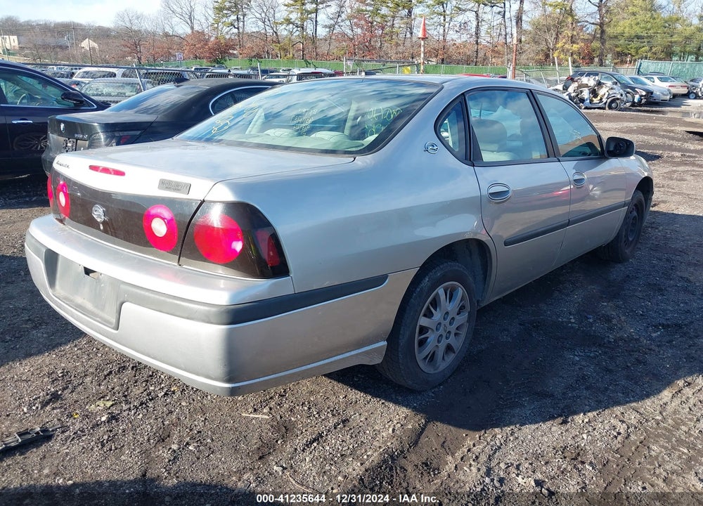2005 CHEVROLET IMPALA VIN: 2G1WF52E759389398