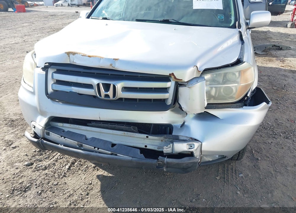 2006 HONDA PILOT EX VIN: 2HKYF18466H527633
