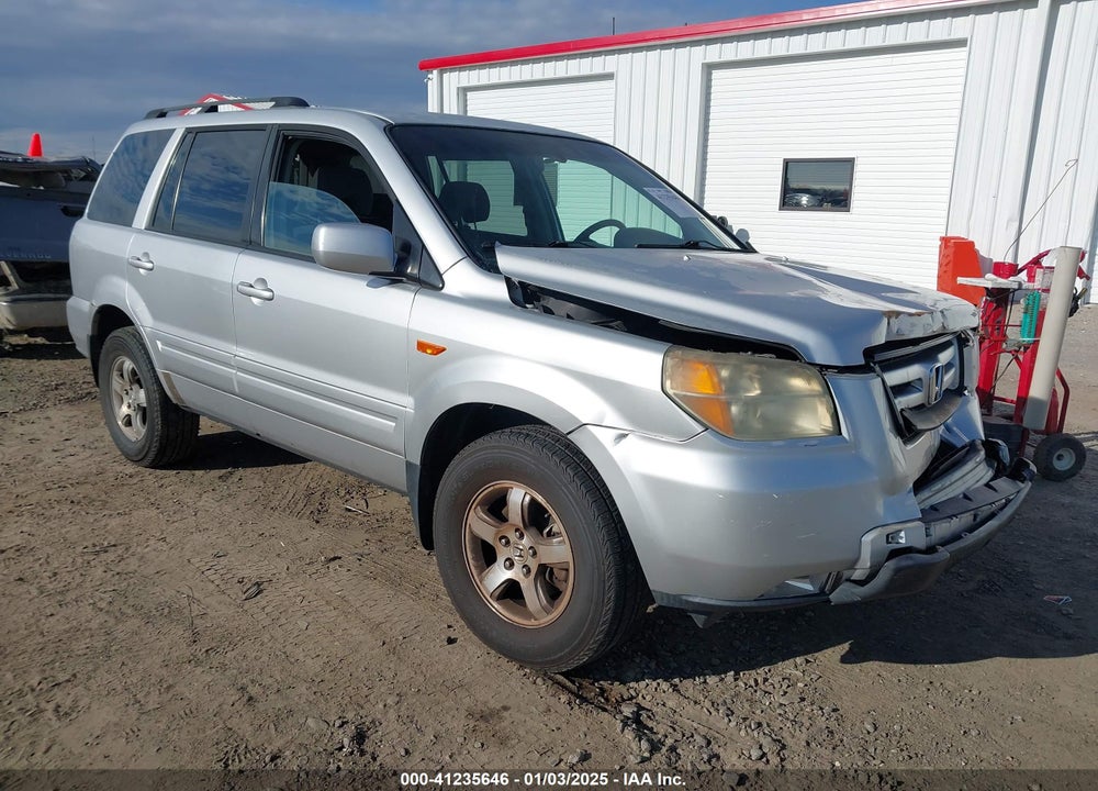 2006 HONDA PILOT EX VIN: 2HKYF18466H527633