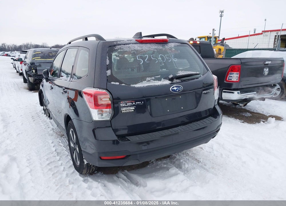 2018 SUBARU FORESTER 2.5I VIN: JF2SJABCXJH525056