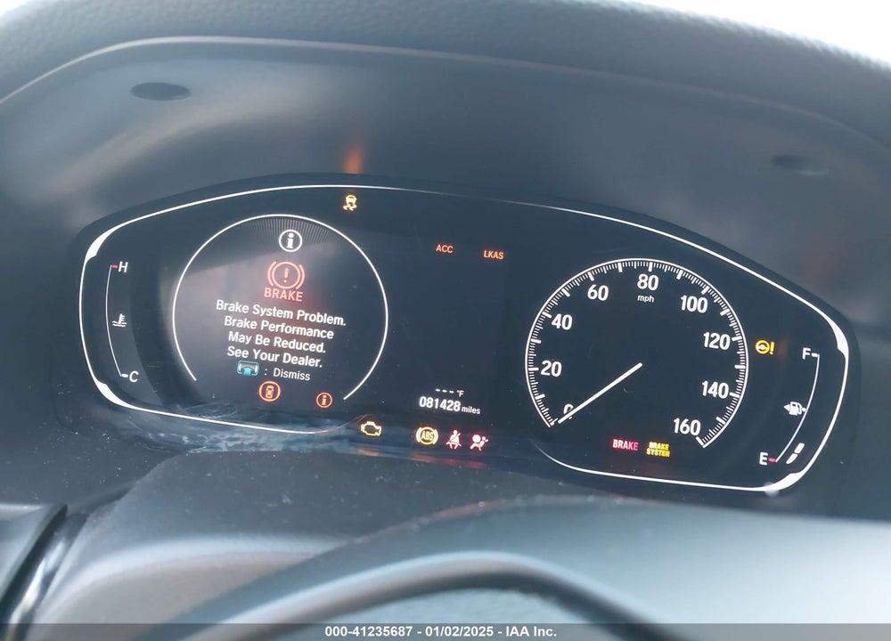 2019 HONDA ACCORD SPORT VIN: 1HGCV1F33KA054641