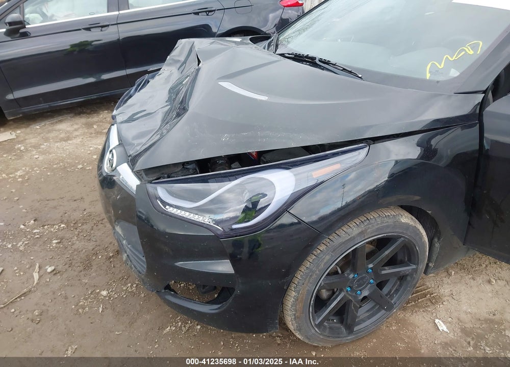 2013 HYUNDAI VELOSTER BASE W/BLACK VIN: KMHTC6AD4DU164905