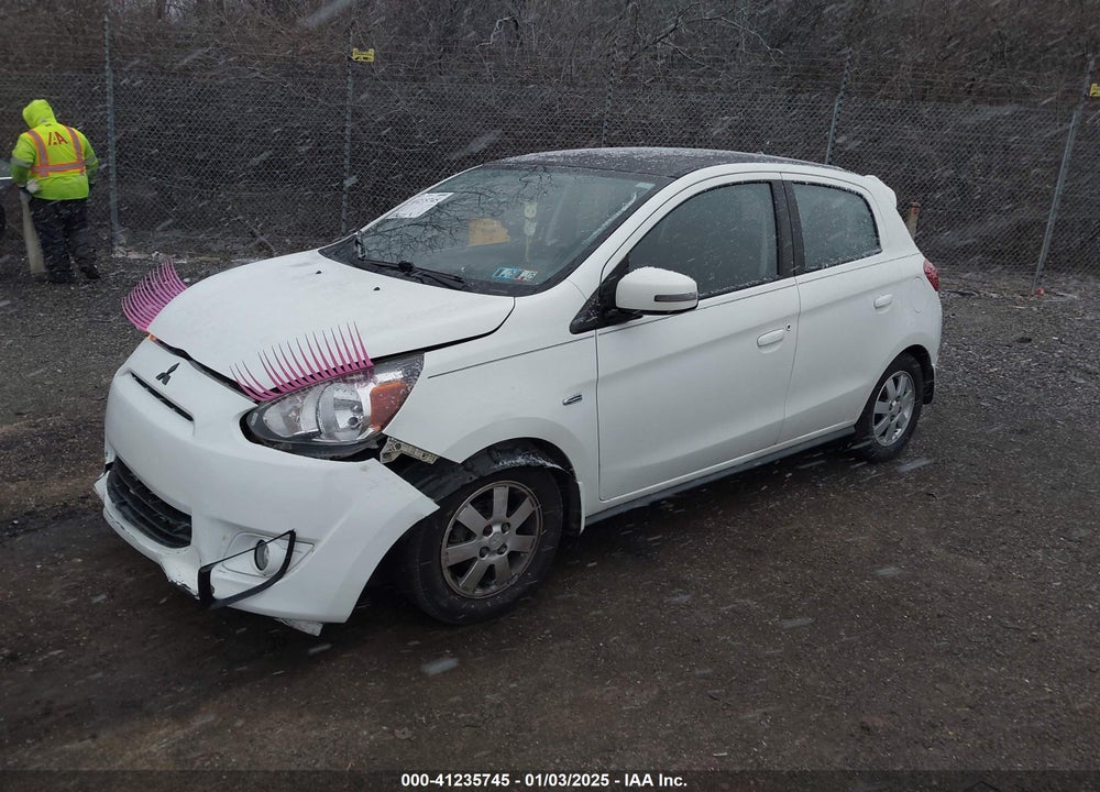 2015 MITSUBISHI MIRAGE ES VIN: ML32A4HJ5FH004648