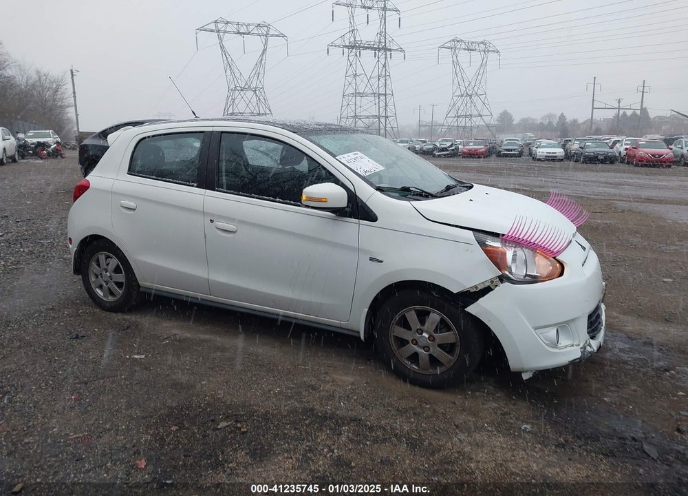 2015 MITSUBISHI MIRAGE ES VIN: ML32A4HJ5FH004648