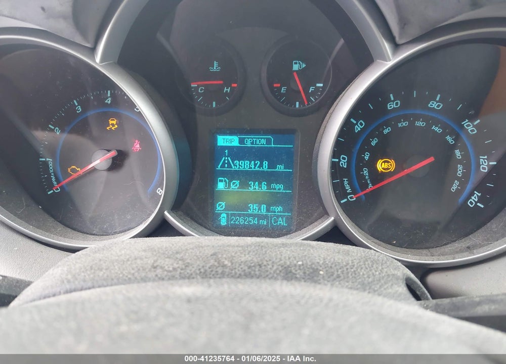 2013 CHEVROLET CRUZE VIN: 1G1PB5SG5D7295456