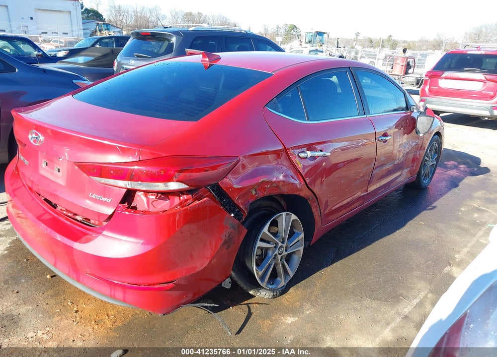 2017 HYUNDAI ELANTRA VIN: 5NPD84LF0HH059775