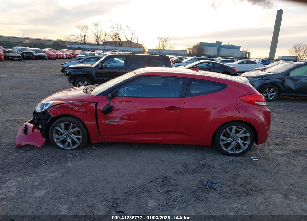 2016 HYUNDAI VELOSTER VIN: KMHTC6AD5GU268369