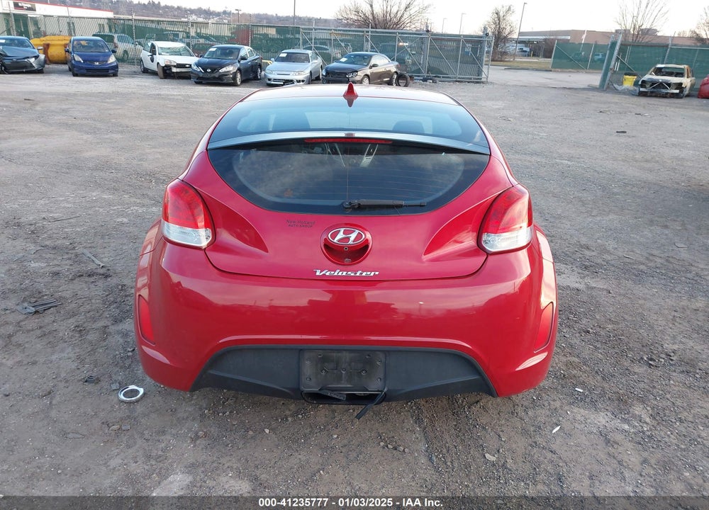 2016 HYUNDAI VELOSTER VIN: KMHTC6AD5GU268369