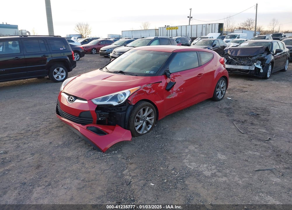 2016 HYUNDAI VELOSTER VIN: KMHTC6AD5GU268369