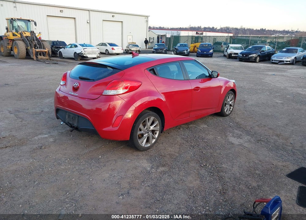 2016 HYUNDAI VELOSTER VIN: KMHTC6AD5GU268369