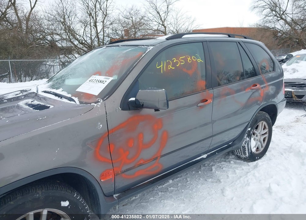2006 BMW X5 3.0I VIN: 5UXFA135X6LY37302
