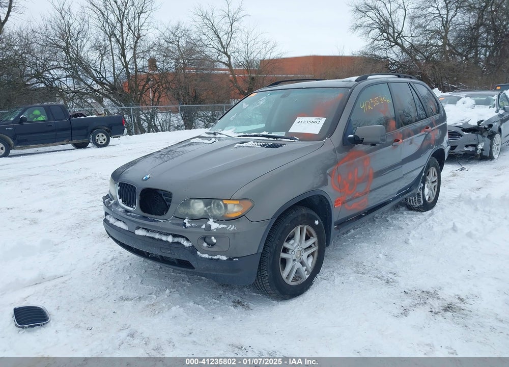 2006 BMW X5 3.0I VIN: 5UXFA135X6LY37302