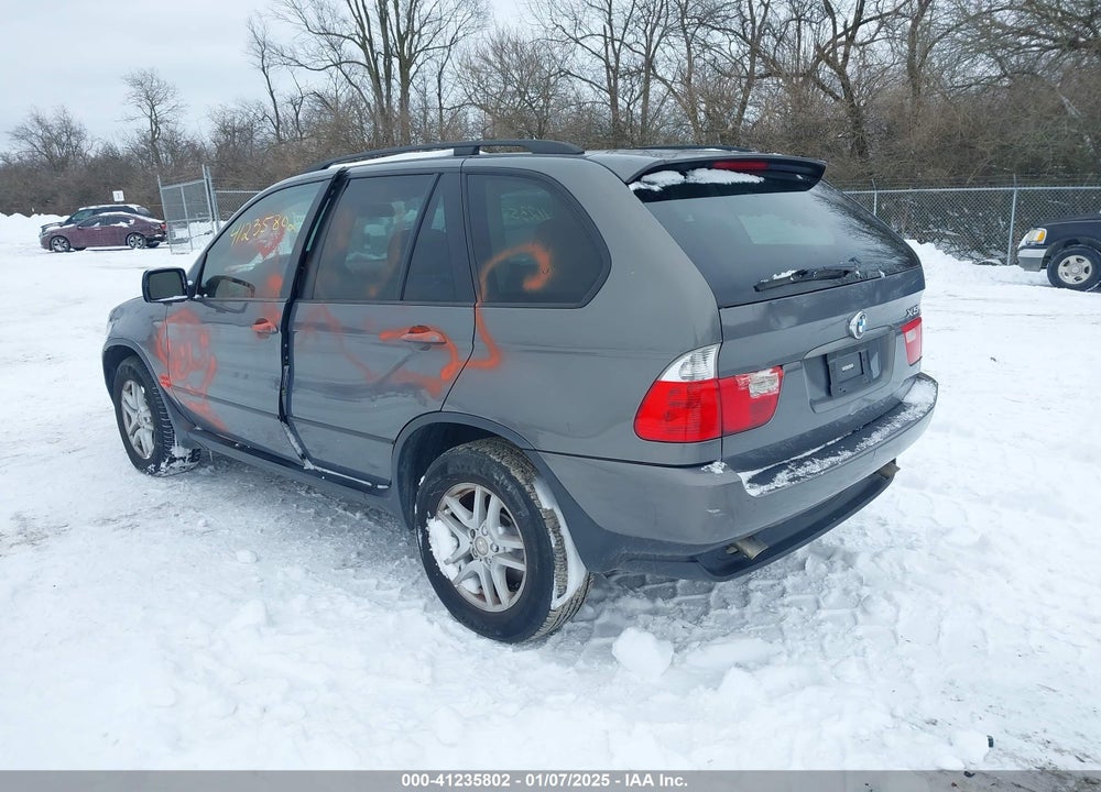 2006 BMW X5 3.0I VIN: 5UXFA135X6LY37302