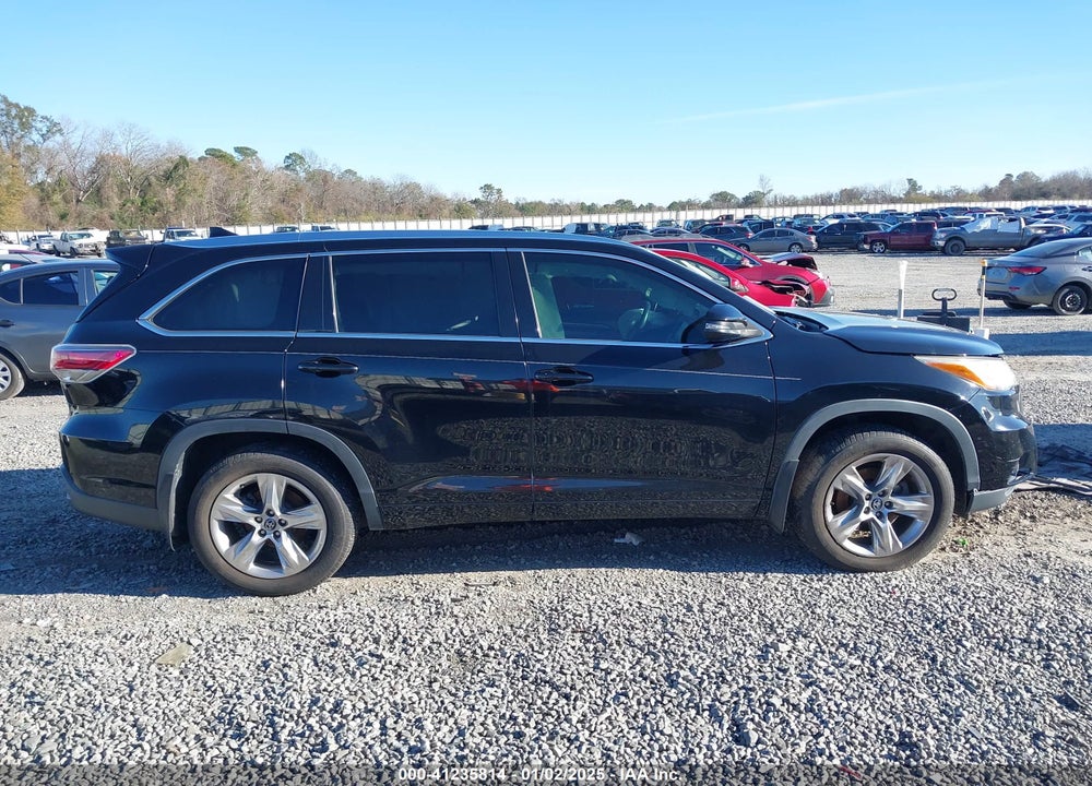 2016 TOYOTA HIGHLANDER LIMITED V6 VIN: 5TDDKRFH5GS292507
