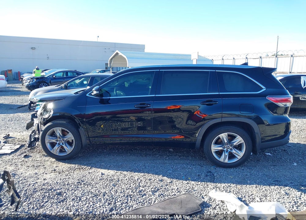 2016 TOYOTA HIGHLANDER LIMITED V6 VIN: 5TDDKRFH5GS292507
