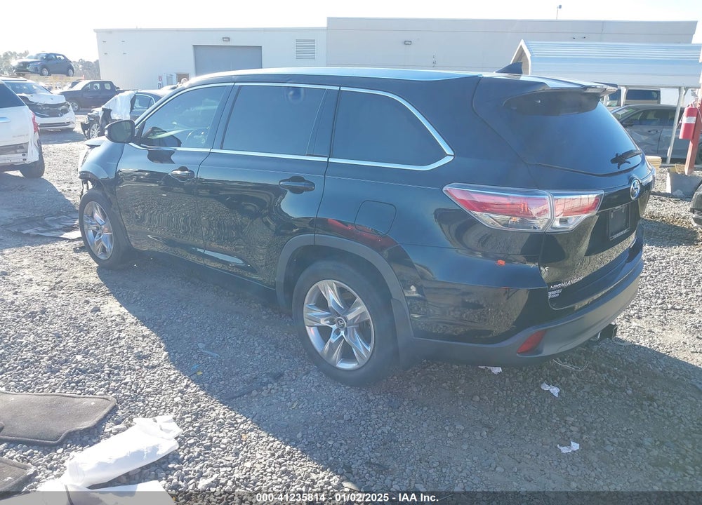 2016 TOYOTA HIGHLANDER LIMITED V6 VIN: 5TDDKRFH5GS292507