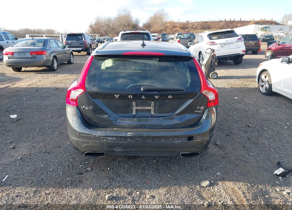 2015 VOLVO V60 T5 PREMIER VIN: YV1612SK9F1263862