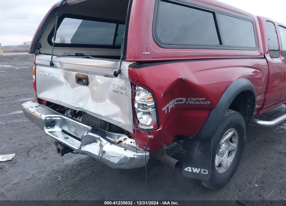2004 TOYOTA TACOMA BASE V6 VIN: 5TEWN72N54Z416743